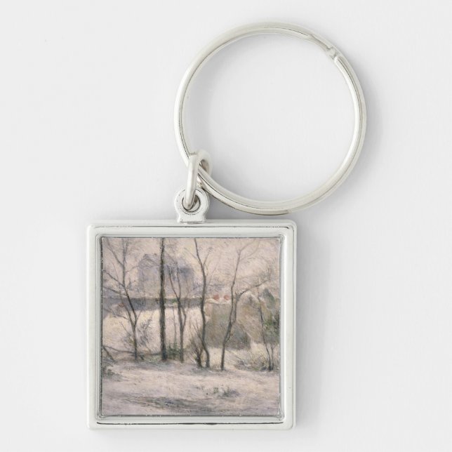 Winter Landscape, 1879 Key Ring (Front)