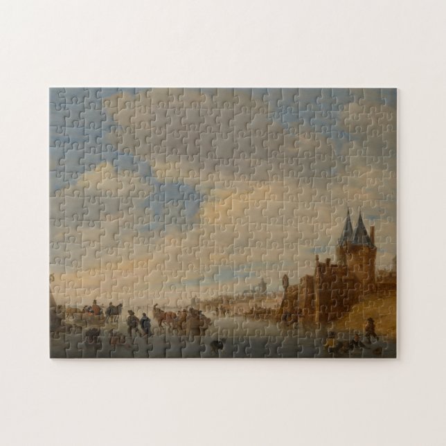 Winter Landscape at Arnhem | 1653 Jigsaw Puzzle (Horizontal)