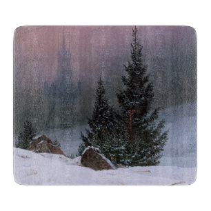 Winter Landscape (by Caspar David Friedrich) Cutting Board