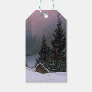 Winter Landscape (by Caspar David Friedrich) Gift Tags