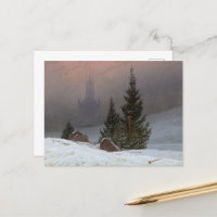 Winter Landscape by Caspar David Friedrich