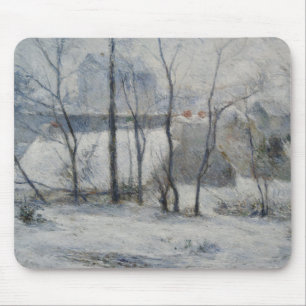 Winter Landscape (by Paul Gaugin) Mouse Mat