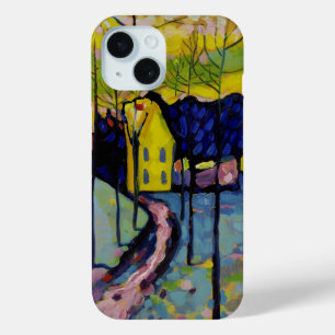 Winter Landscape by Wassily Kandinsky iPhone 15 Case