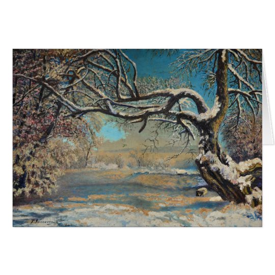 Winter Landscape Card