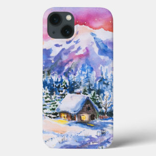 Winter landscape iPhone 13 case