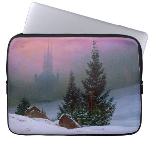 Winter Landscape Caspar David Friedrich Laptop Sleeve