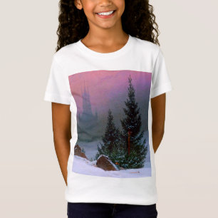 Winter Landscape Caspar David Friedrich T-Shirt