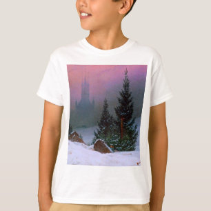 Winter Landscape Caspar David Friedrich T-Shirt