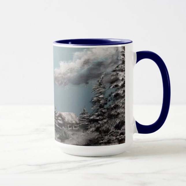 Winter Landscape  coffee cup (Right)