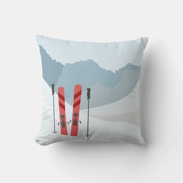 Winter landscape cushion (Front)