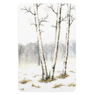 Winter Landscape Flexi Magnet