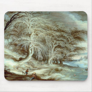 Winter Landscape Gijsbrecht Leytens Mouse Mat