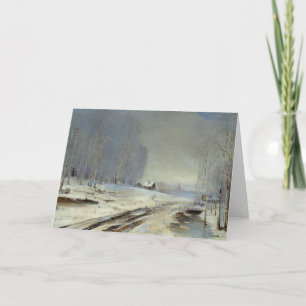 Winter Landscape Holiday Card