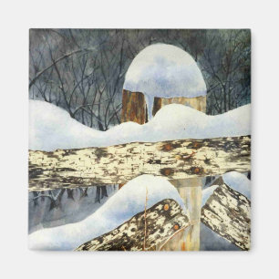 Winter Landscape Magnet