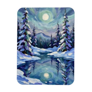 Winter Landscape Magnet