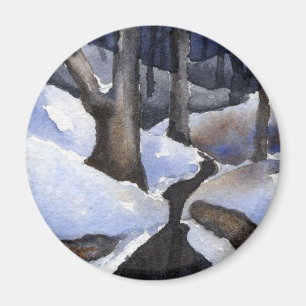Winter Landscape Magnet