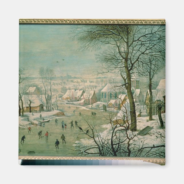 Winter Landscape Magnet (Front)