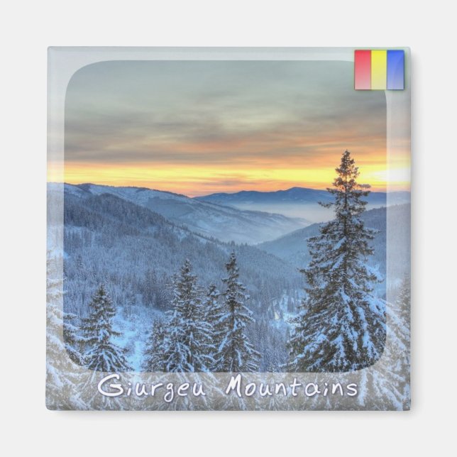 Winter landscape magnet (Front)