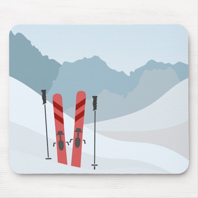 Winter landscape mouse mat (Front)