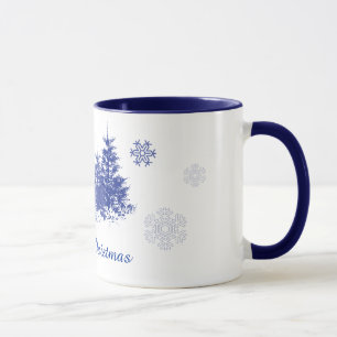 Winter landscape mug