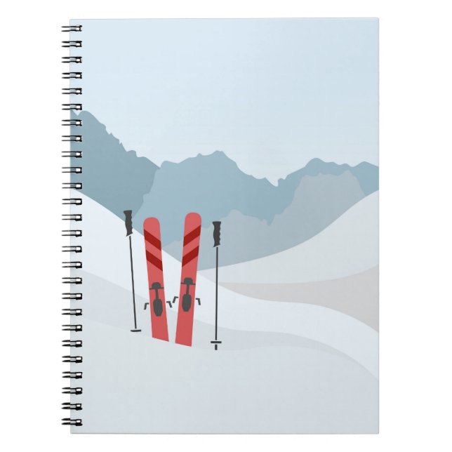 Winter landscape notebook (Front)