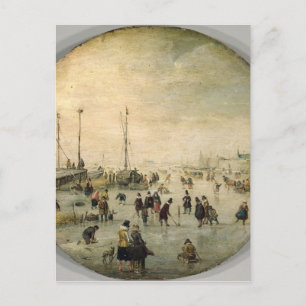 Winter Landscape Postcard