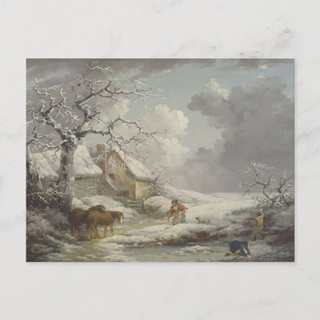 Winter Landscape Postcard (Front)