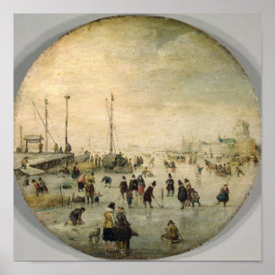 Winter Landscape Poster