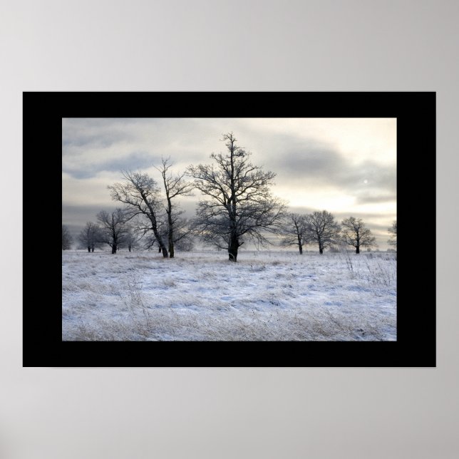 winter landscape poster (Front)