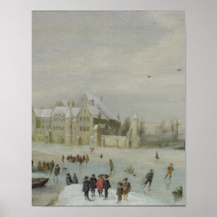 Winter Landscape Poster