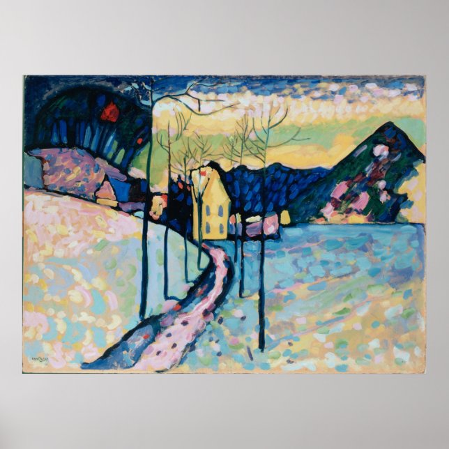 Winter Landscape Poster (Front)