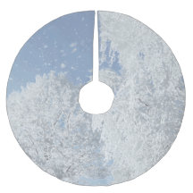 Winter landscape snow ice