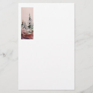Winter Landscape Stationery