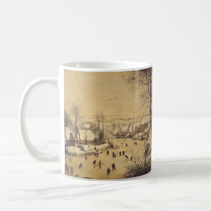 Winter landscape with bird trap by Pieter Brueghel Coffee Mug