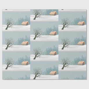 Winter Landscape Wrapping Paper