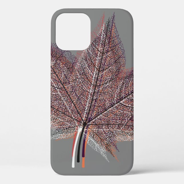 Winter Leaf #4 Case-Mate iPhone Case (Back)