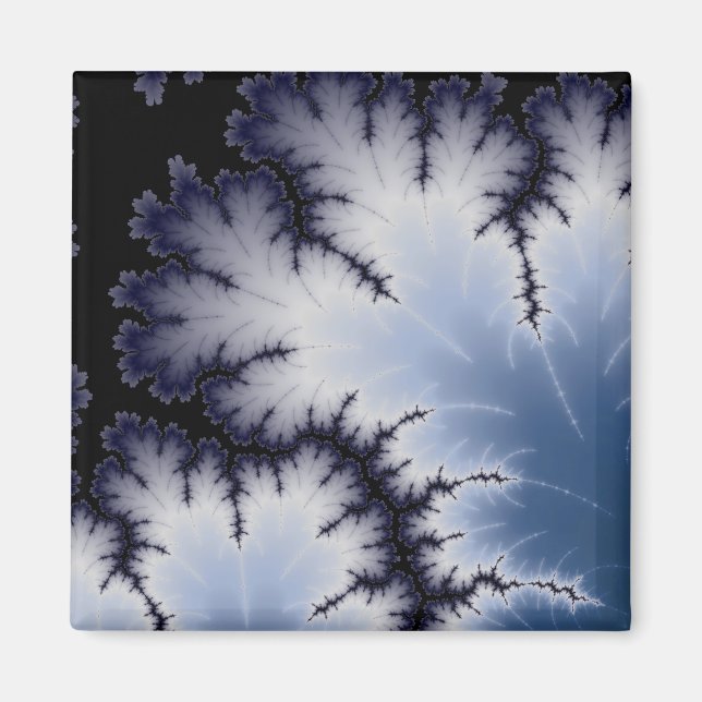 Winter Leaf Magnet (Front)