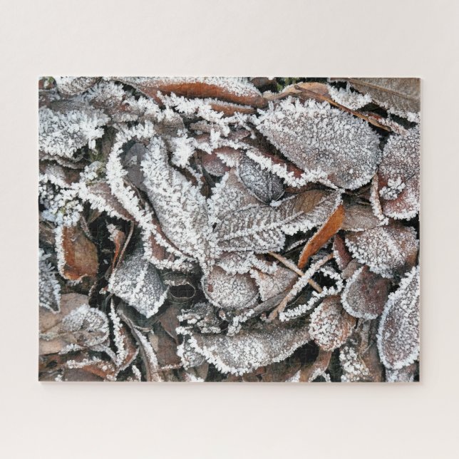 WINTER LEAVES JIGSAW PUZZLE (Horizontal)