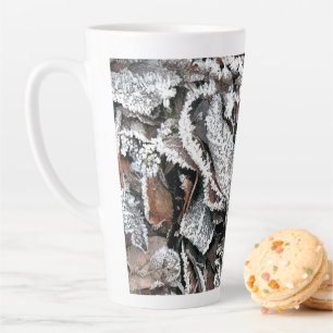 WINTER LEAVES LATTE MUG