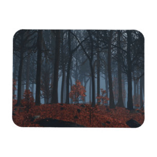 Winter Leaves Magnet