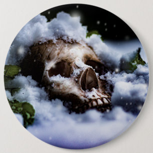 Winter Life IV 6 Cm Round Badge