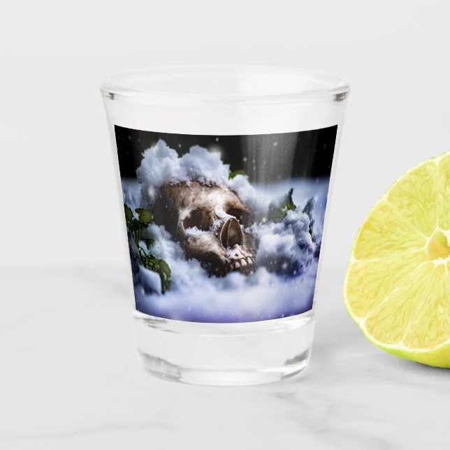 Winter Life IV Shot Glass (Front)