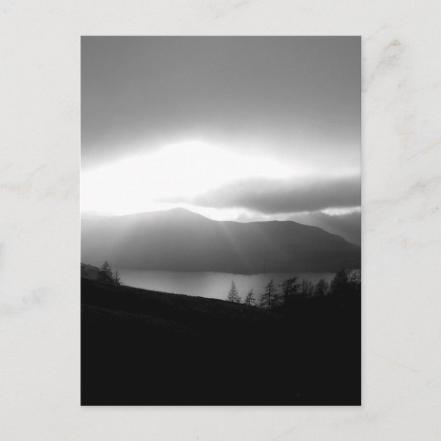 Winter Light: Derwentwater Postcard (Front)