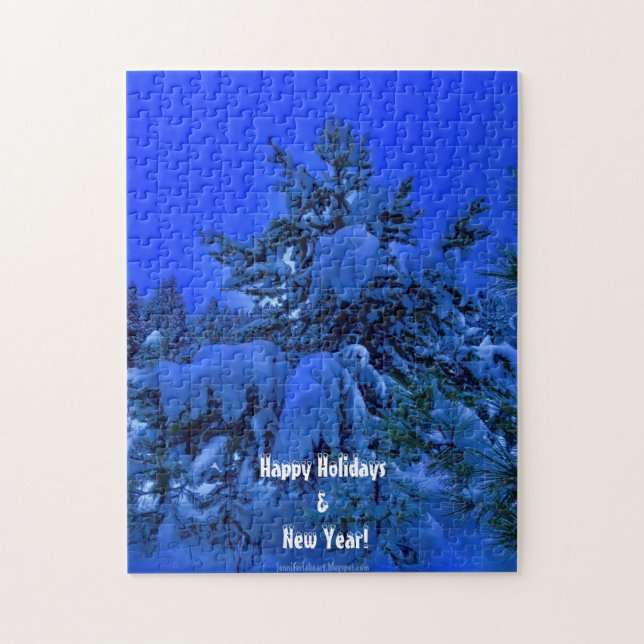 Winter Light Pyzzle Jigsaw Puzzle (Vertical)