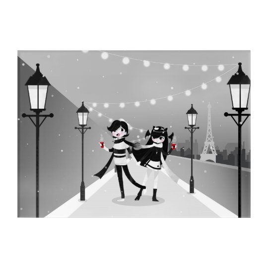 Winter Love Acrylic Print