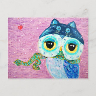 Winter Love Postcard