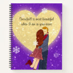 Winter Love Spiral Notebook<br><div class="desc">A romantic notebook celebrating love this winter holiday. Perfect for writing notes and special daily reflections.</div>