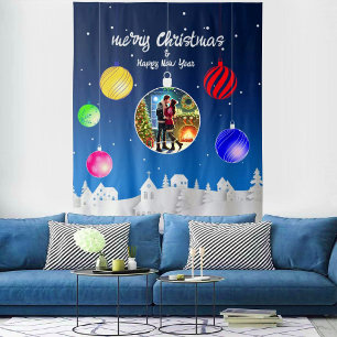 Winter lovers tapestry