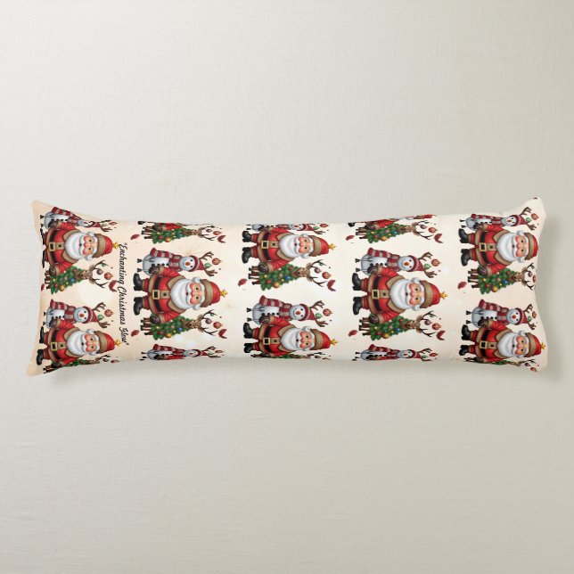 "Winter Magic" Body Cushion (Front)