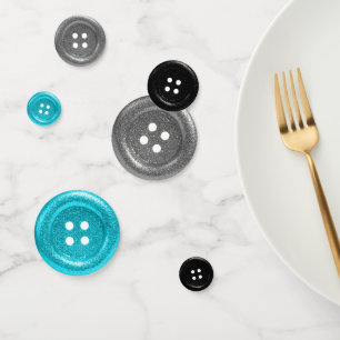 Winter Magic Button Eyes Confetti